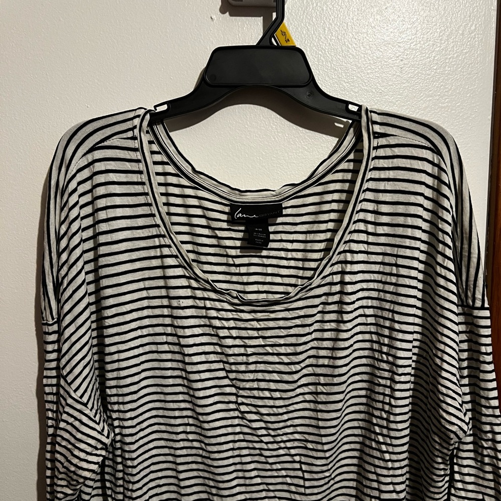 Lane Bryant Striped Women's Top